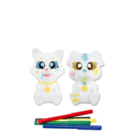 JOY DUPLA PET PINTURA C/CANETINHA CX26,5CM 910